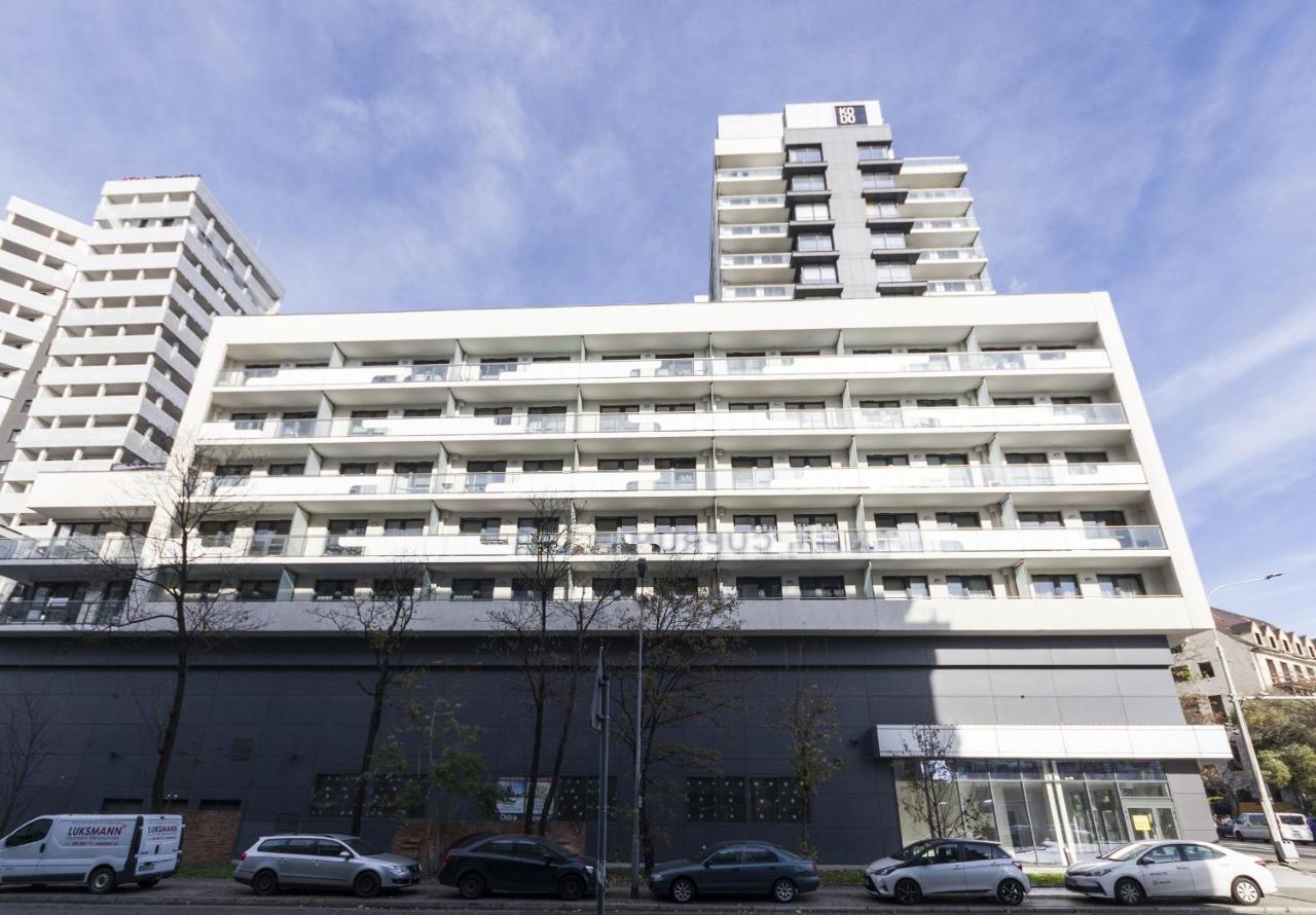 Nowy Apartament Odra Tower - 71 M - 900 M Od Rynku Apartman Wrocław Kültér fotó